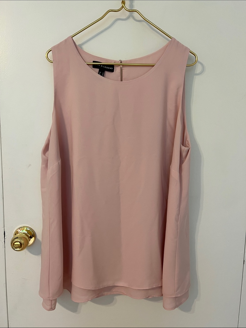Sleeveless Light Pink Camisole